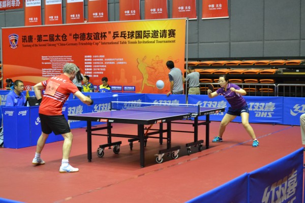 Taicang - Germany Friendshipcup International Table Tennis / Schindhelm Team